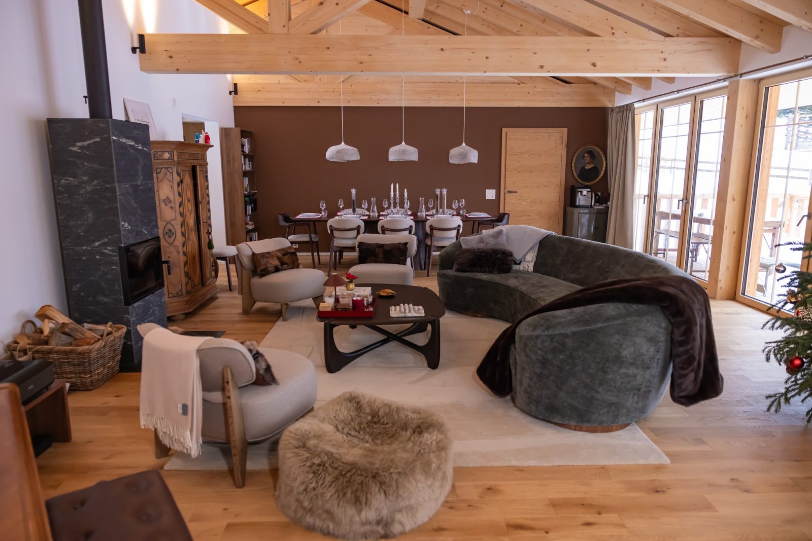 Chalet La Tzoumaz Lodge, Verbier — Foto 1